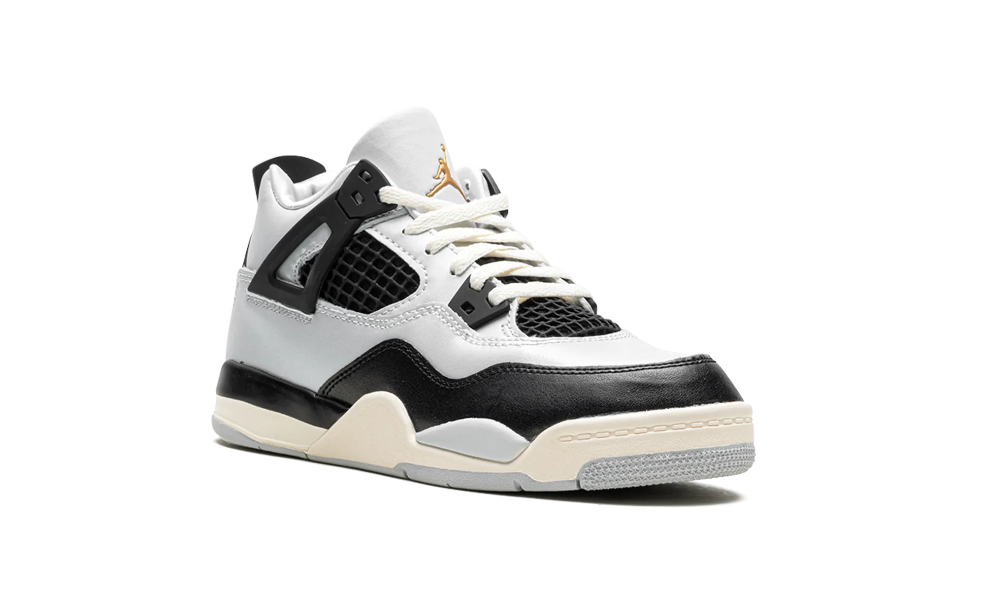 Jordan 4 Retro PS "Platinum Gold" jordan preschool kids shoes