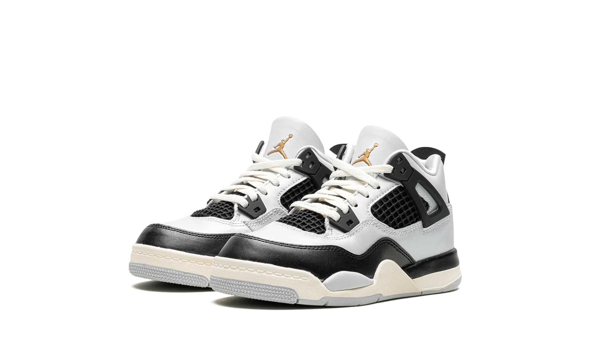 Jordan 4 Retro PS "Platinum Gold" jordan preschool kids shoes