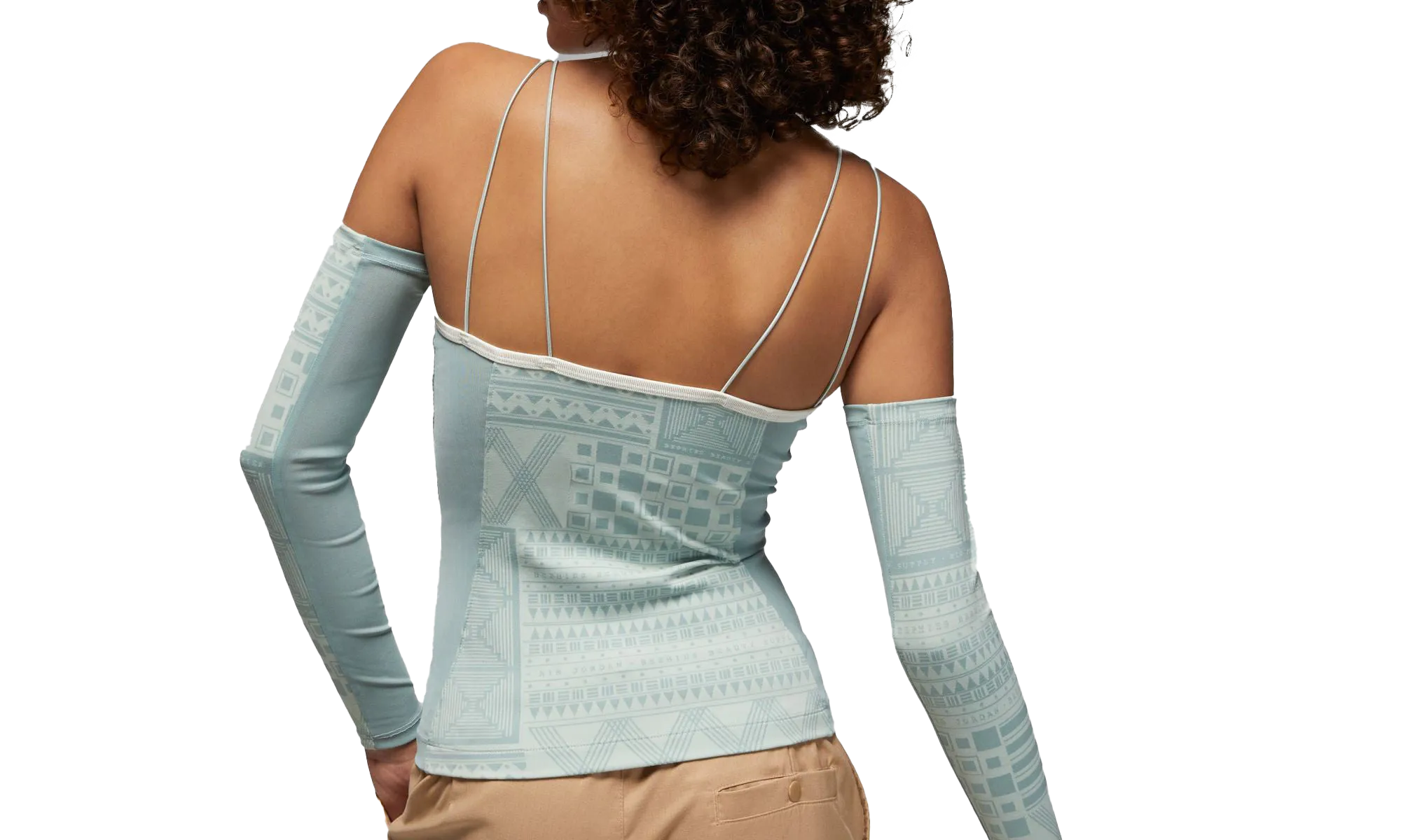 Jordan Brand x Bephies Beauty Supply Women's Tank "Light Blue" jordan classic womens shoes