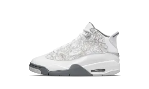 Jordan Dub Zero PS "White Metallic Silver Neutral Grey Cool Grey" Jordan Pre School shoes