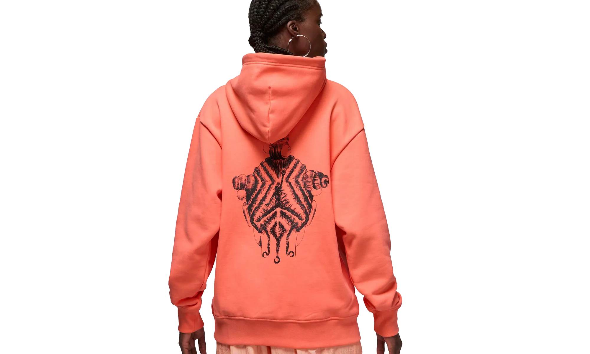 Jordan x Bephies Beauty Supply Pullover "Orange" jordan classic womens shoes