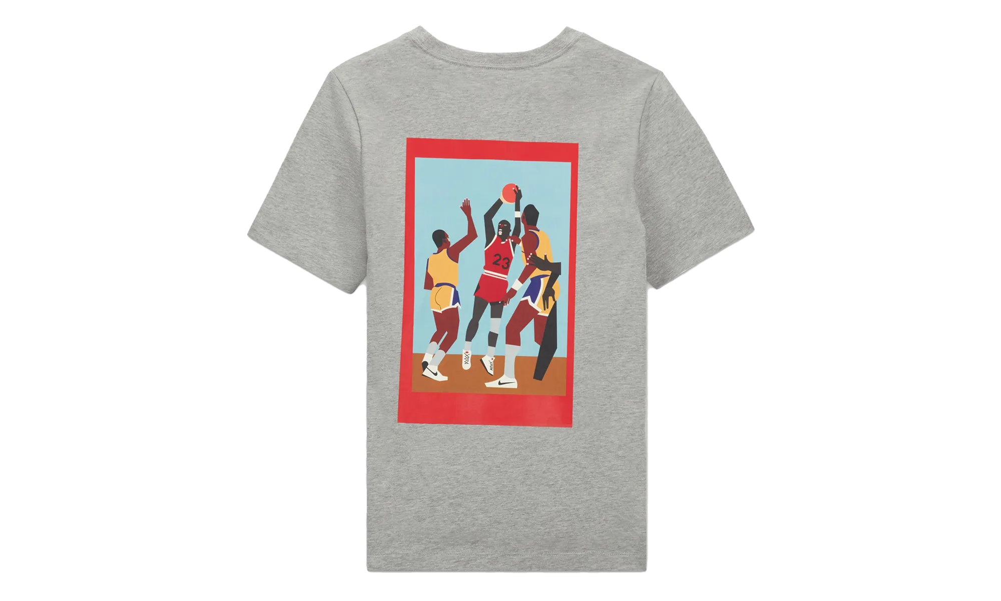 Jordan x Nina Chanel Abney Women's T-shirt "Grey" jordan classic womens shoes