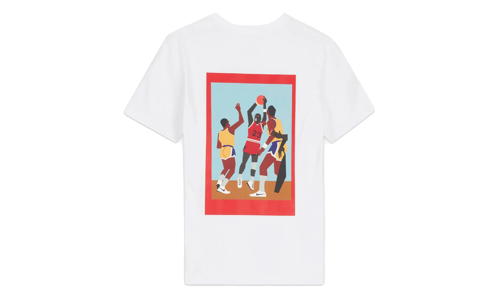 Jordan x Nina Chanel Abney Womens T-shirt White "White" jordan classic womens shoes