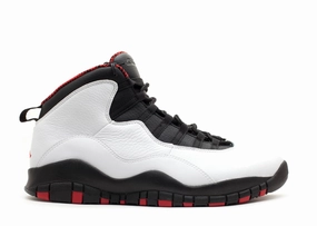 Jordan 10 Retro Chicago Bulls (2012) (WORN) Air Jordan signature sneakers in bold colorways
