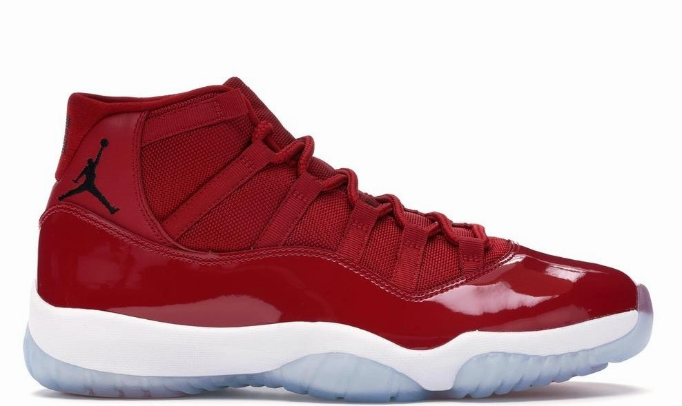 Jordan 11 Retro Win Like 96 (2017) (WORN) Air Jordan signature sneakers in bold colorways