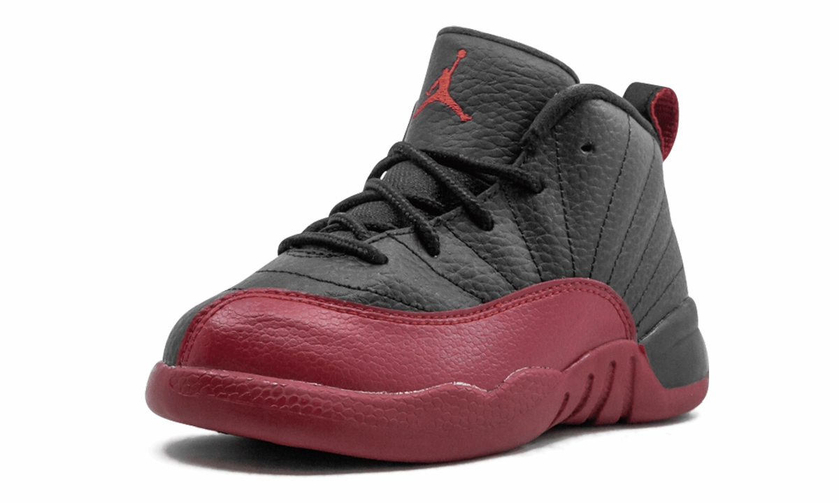Jordan 12 Retro BT TD "Flu Game" jordan toddler baby shoes