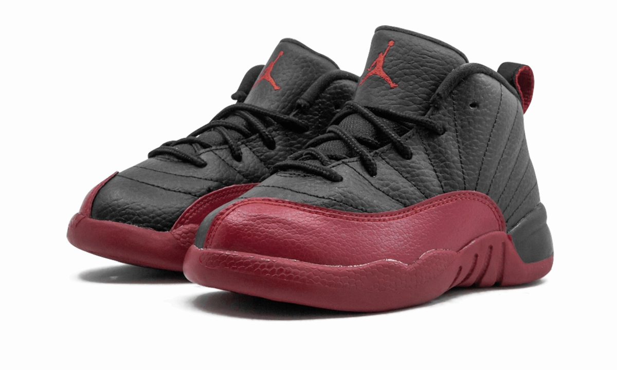 Jordan 12 Retro BT TD "Flu Game" jordan toddler baby shoes