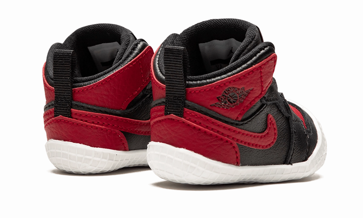 Jordan 1 Bootie TD "BRED" jordan toddler baby shoes