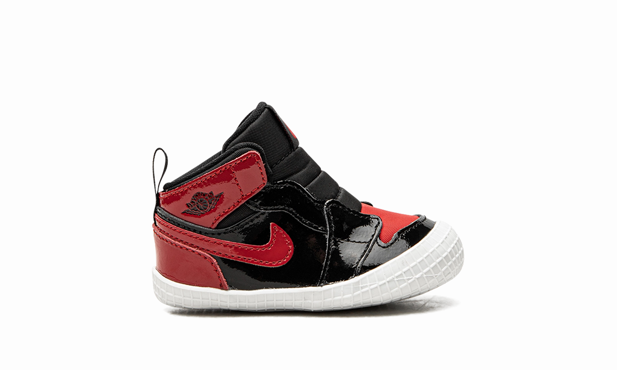 Jordan 1 Bootie TD "Patent Bred" jordan toddler baby shoes