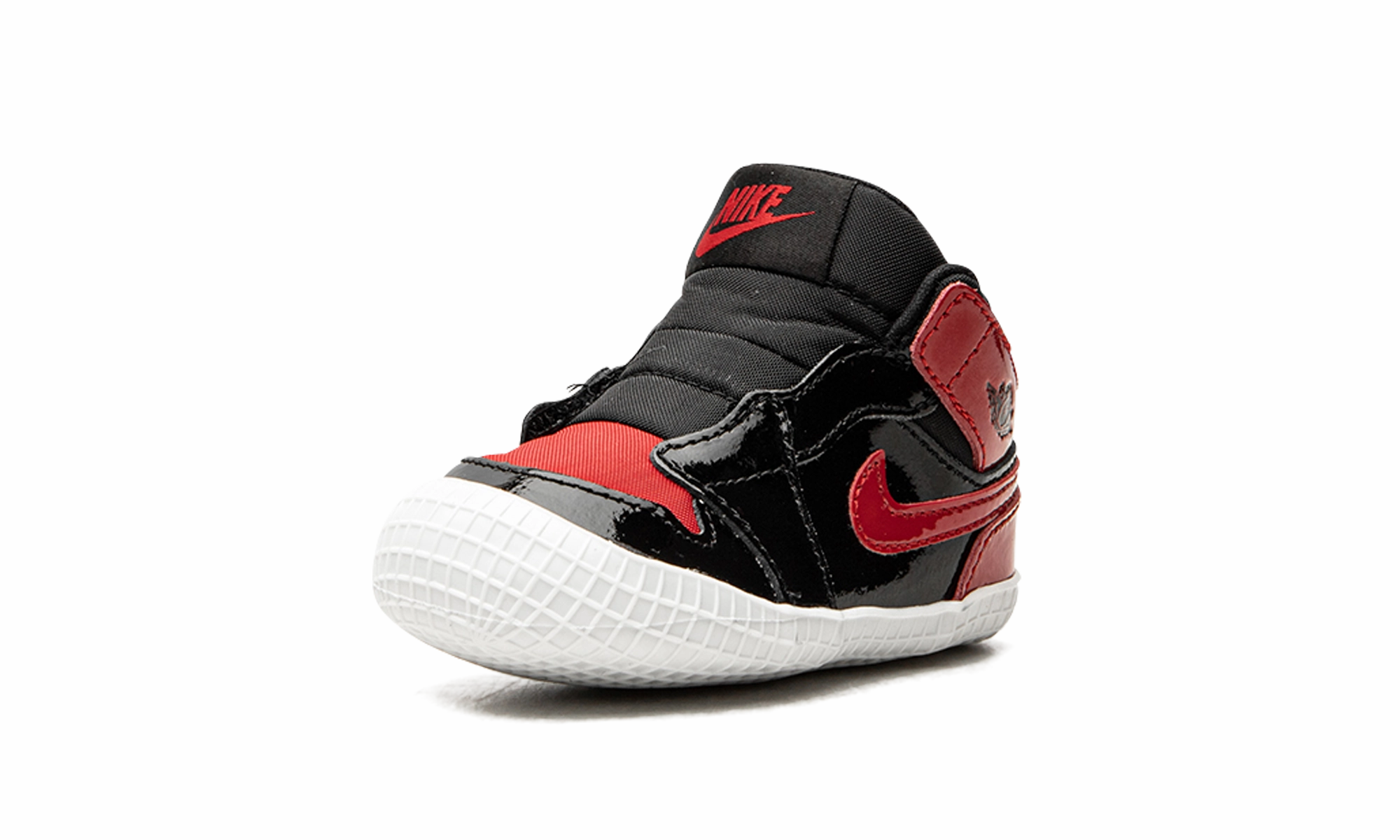 Jordan 1 Bootie TD "Patent Bred" jordan toddler baby shoes