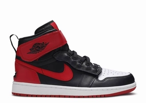 Jordan 1 High FlyEase Bred White Toe Air Jordan classic models for sneaker lovers
