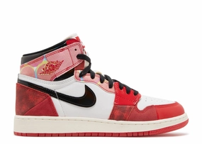 Jordan 1 High OG Spider-Man Across the Spider-Verse (GS) Complete Air Jordan series in high quality