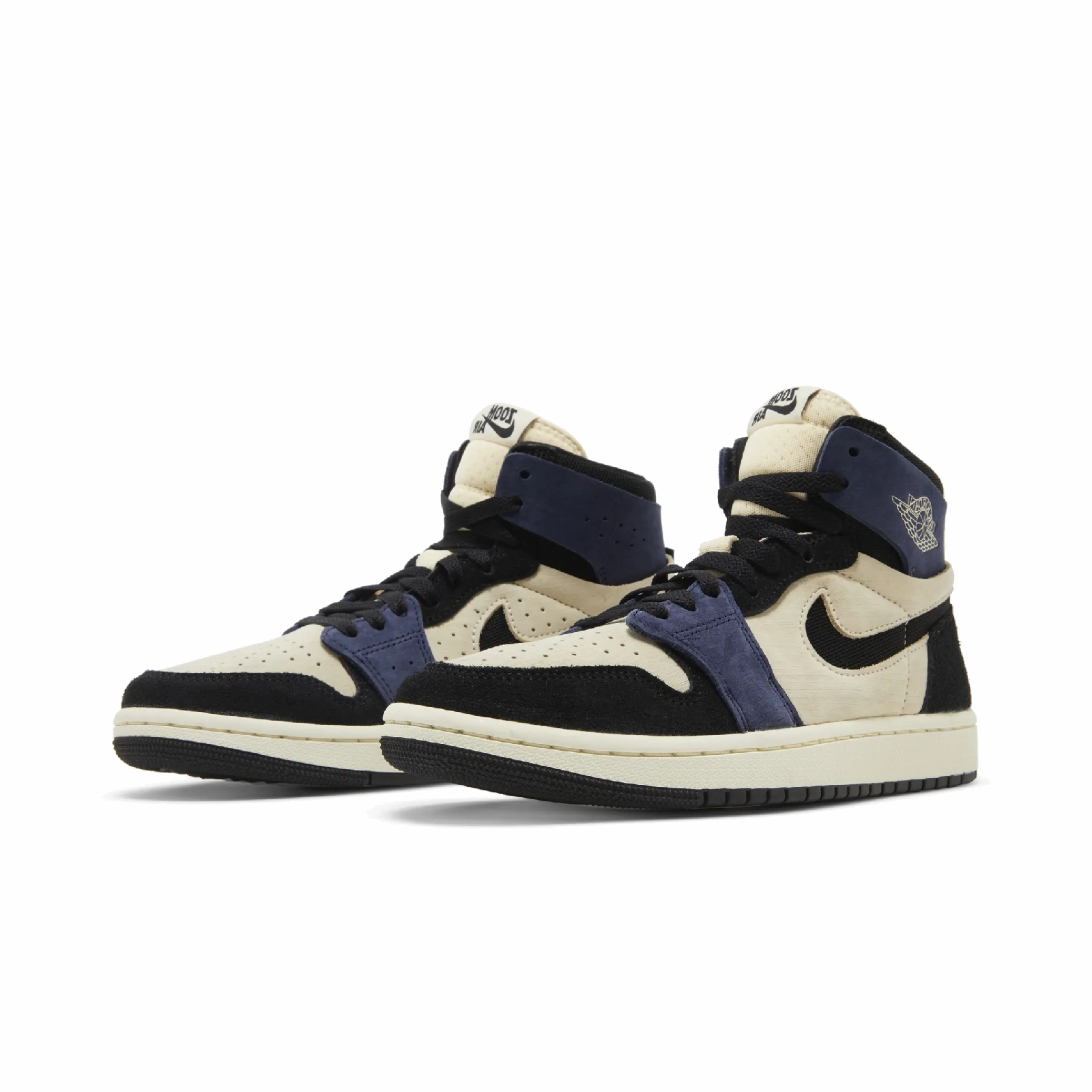 Jordan 1 High Zoom Air CMFT 2 Muslin Blackened Blue Air Jordan Retro Favorites Sneakers