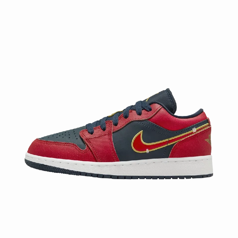 Jordan 1 Low Armory Navy Sport Red (GS) Air Jordan retro editions with limited release