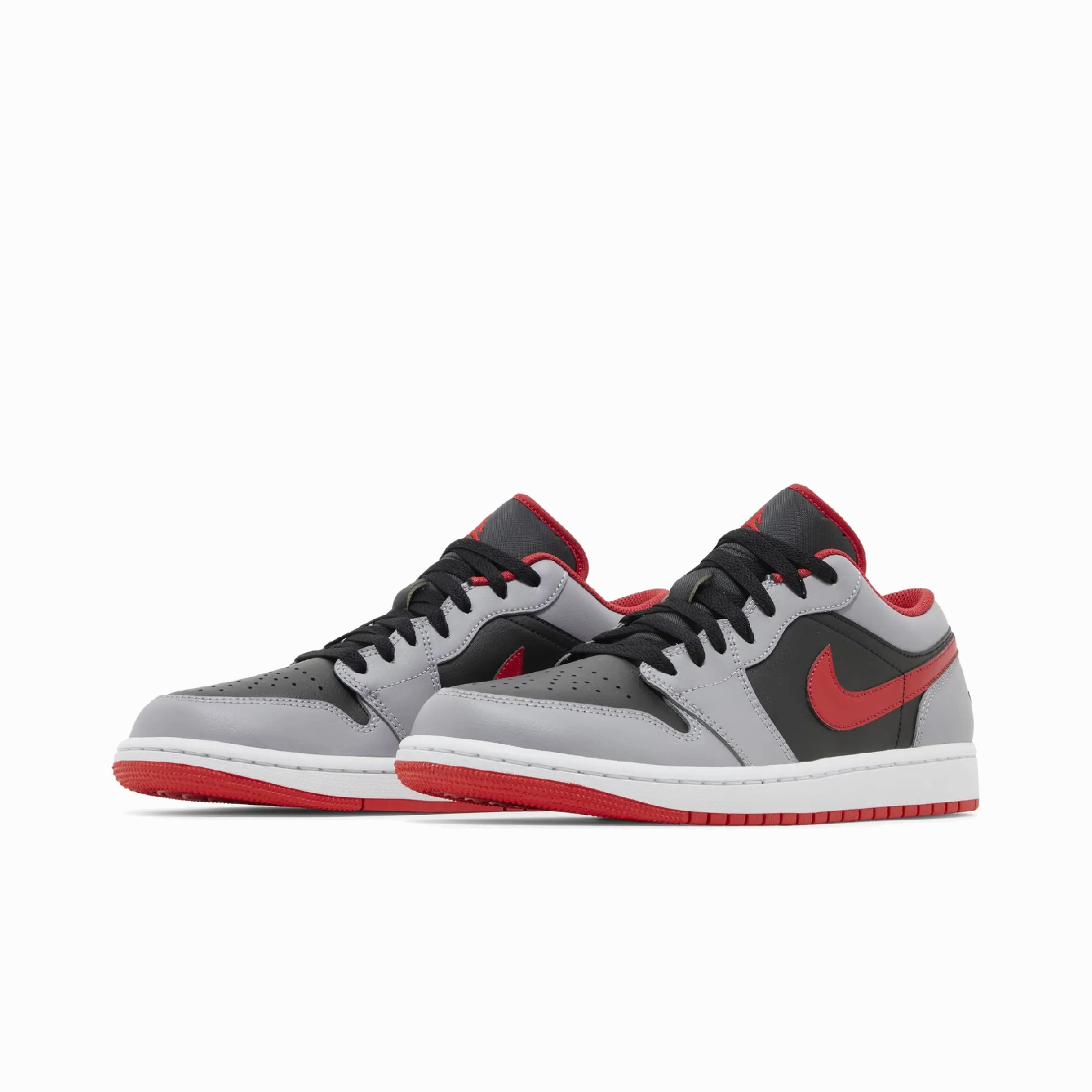 Jordan 1 Low Black Light Smoke Grey Gym Red Air Jordan Retro Favorites Sneakers
