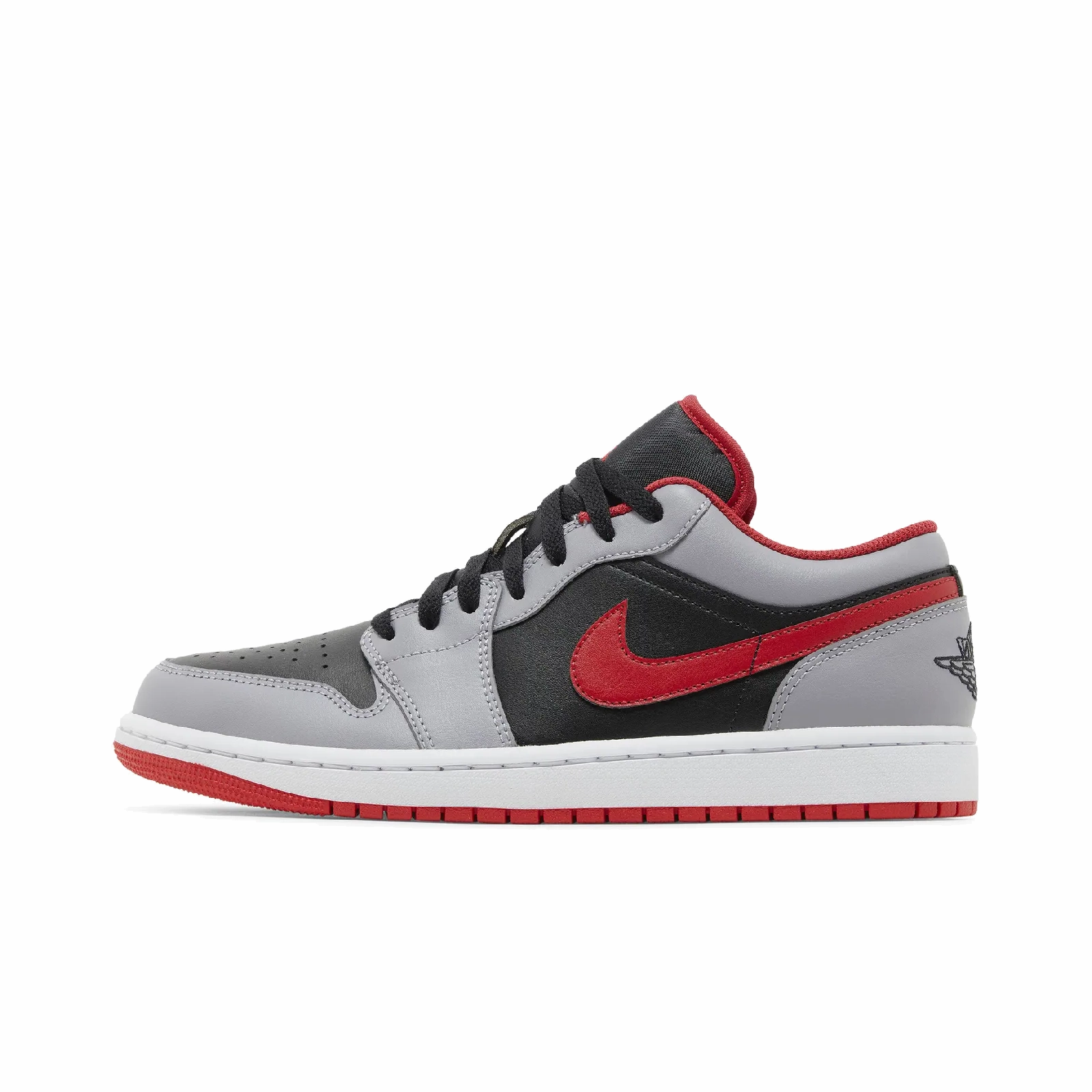 Jordan 1 Low Black Light Smoke Grey Gym Red Air Jordan retro editions with limited release