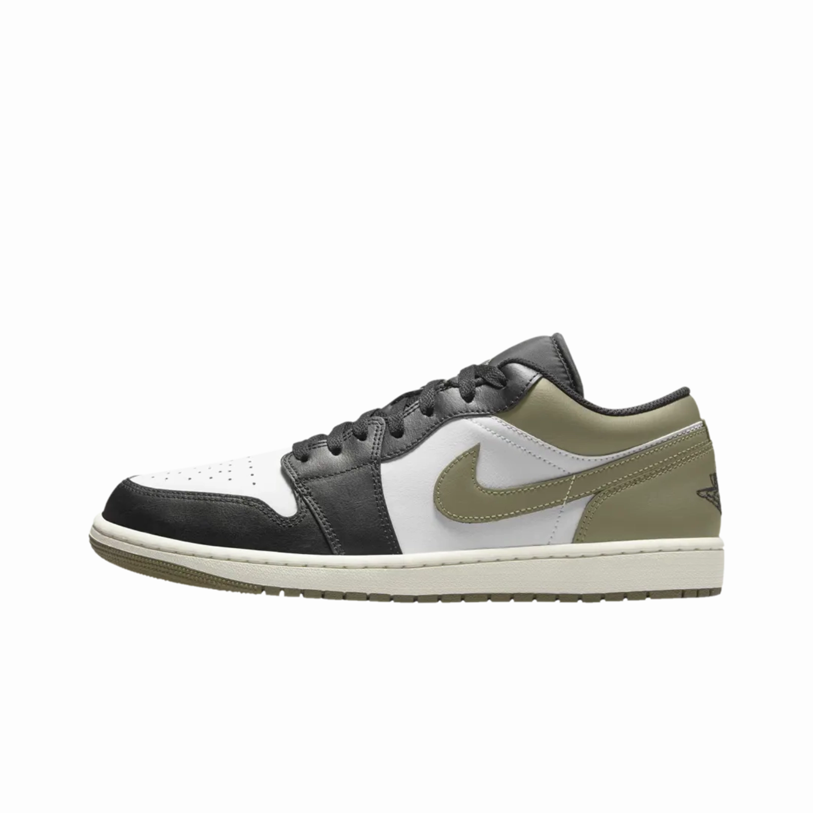 Jordan 1 Low Black Toe Medium Olive Air Jordan retro editions with limited release
