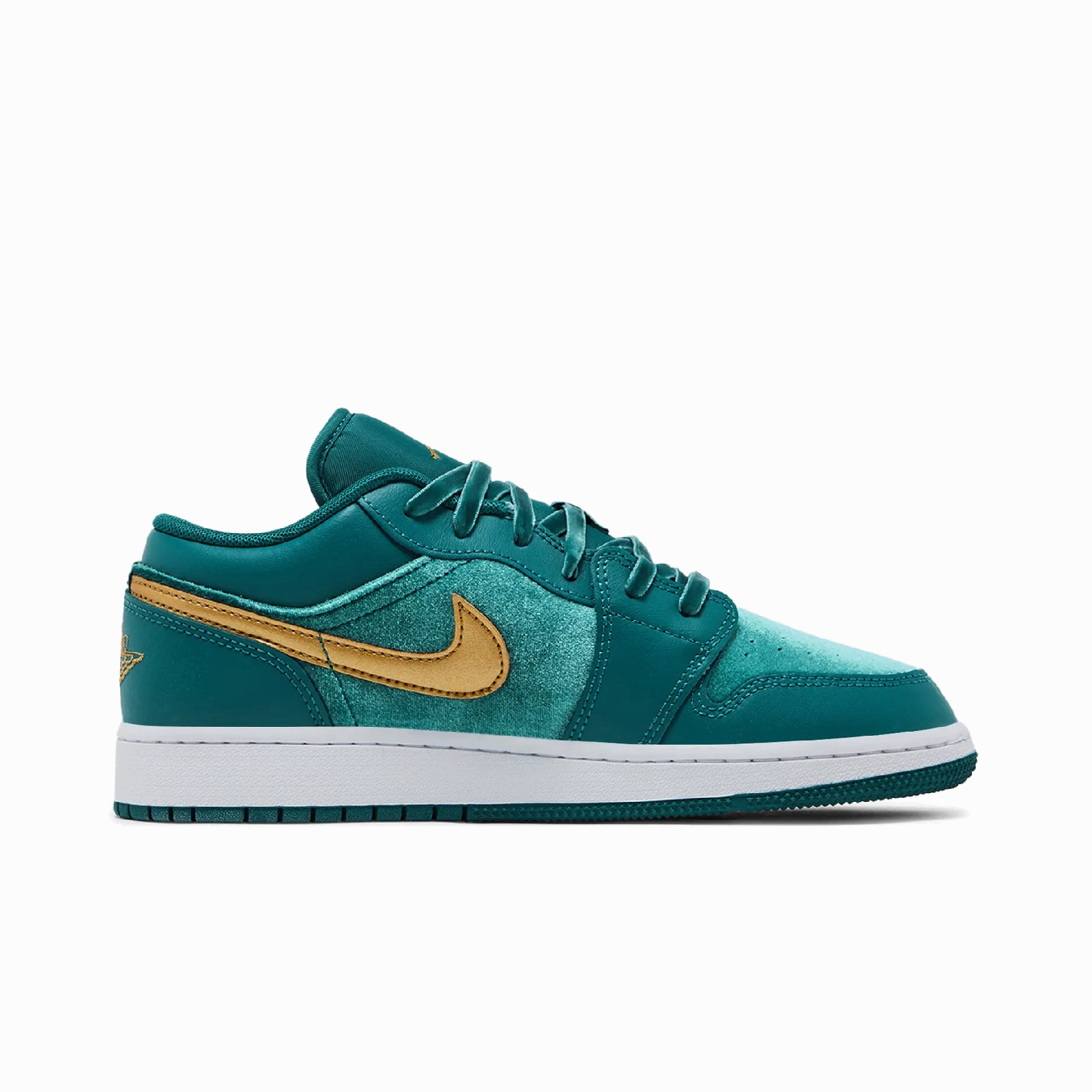 Jordan 1 Low SE Geode Teal Metallic Gold (GS) Air Jordan Retro Favorites Sneakers