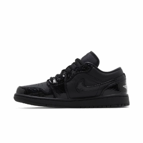 Jordan 1 Low SE Patent Elephant Black (Women's) Air Jordan retro editions with limited release