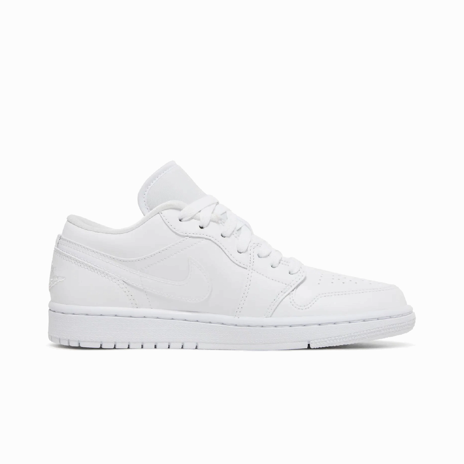 Jordan 1 Low Triple White (2022) (Women's) Air Jordan Retro Favorites Sneakers