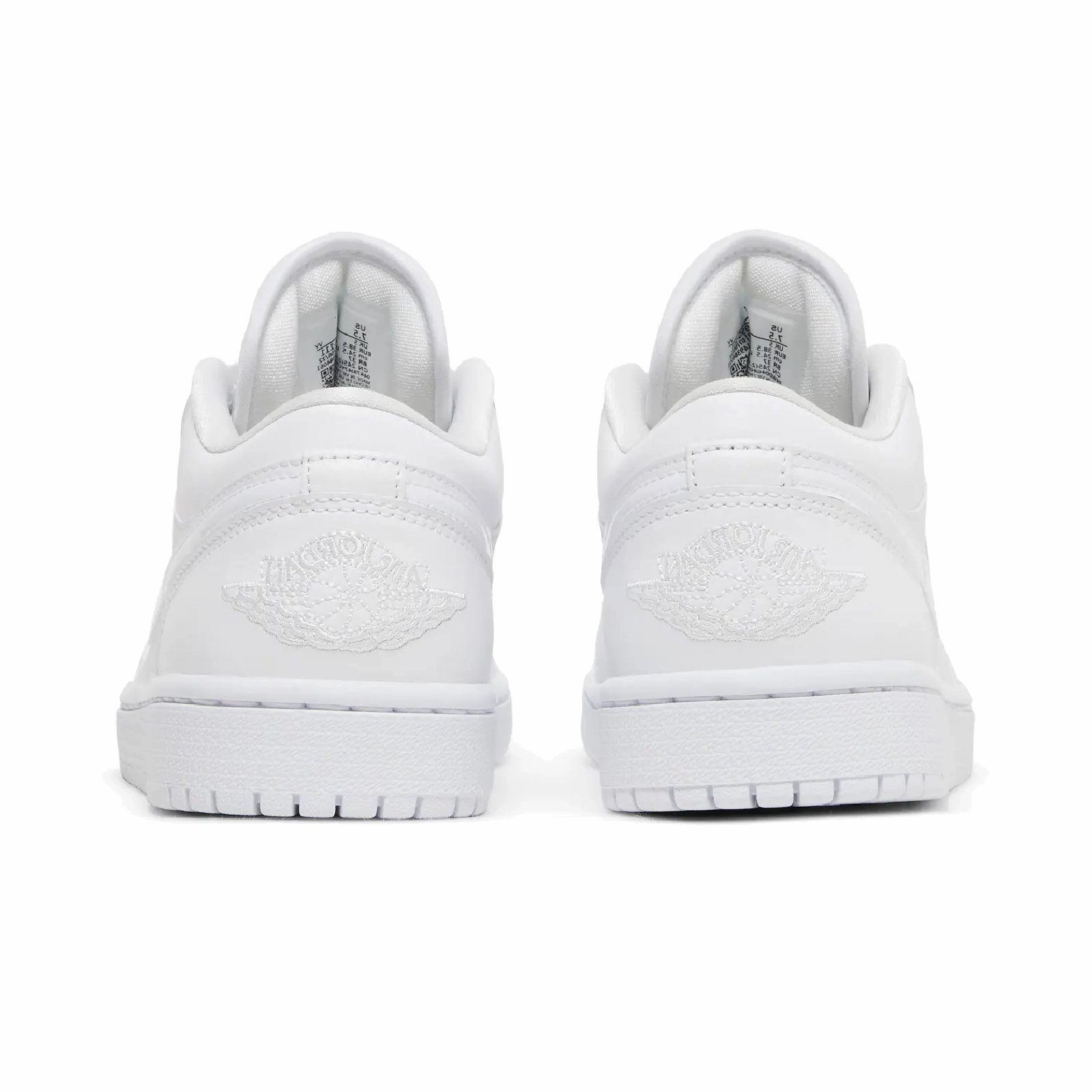 Jordan 1 Low Triple White (2022) (Women's) Air Jordan Retro Favorites Sneakers