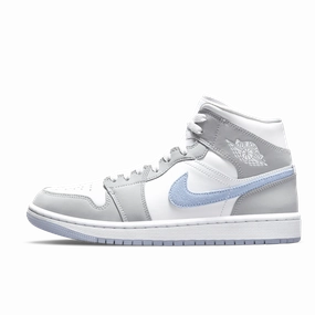 Jordan 1 Mid Aluminium Wolf Grey (Women's) All-time favorite Air Jordan designs