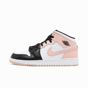 Jordan 1 Mid Arctic Orange Black Toe (GS) Air Jordan retro editions with limited release