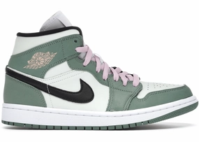 Jordan 1 Mid Dutch Green (W) Trendy Air Jordan 1 with retro appeal