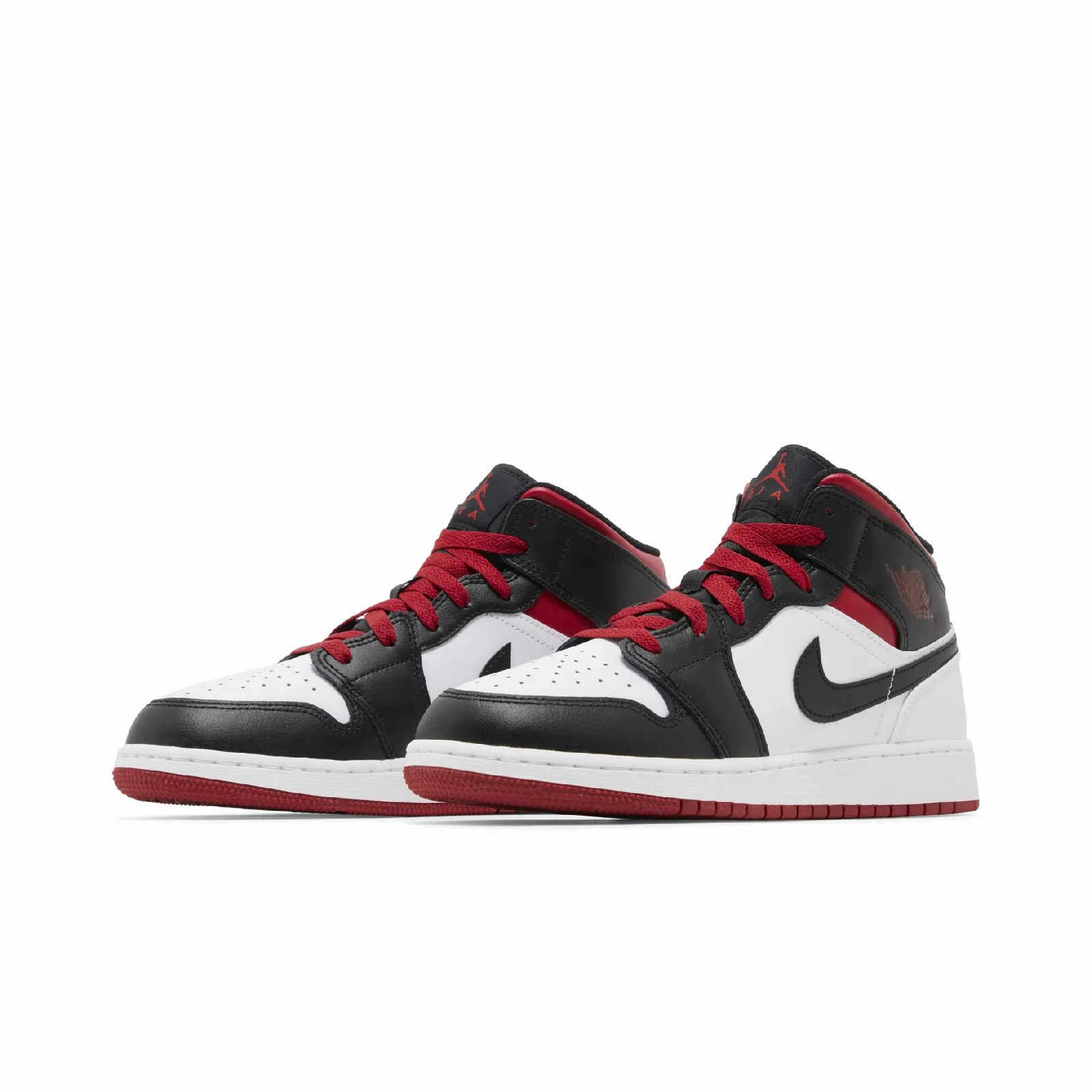 Jordan 1 Mid Gym Red Black Toe (GS) Air Jordan Retro Favorites Sneakers