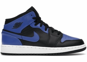 Jordan 1 Mid Hyper Royal (GS) Trendy Air Jordan 1 with retro appeal