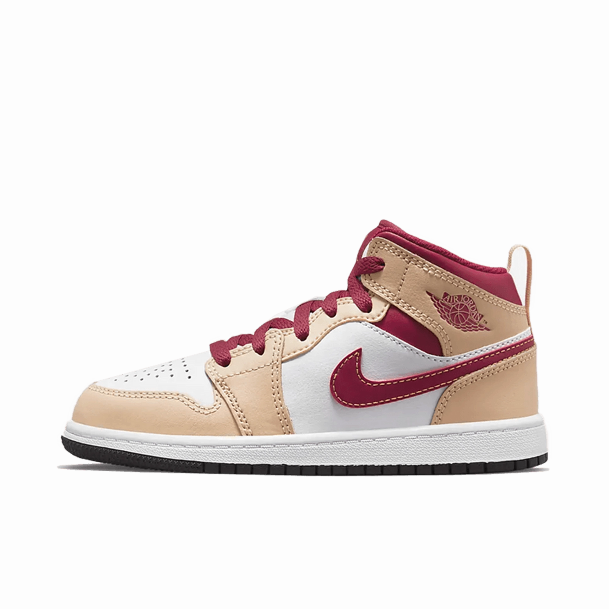 Jordan 1 Mid Light Curry Cardinal (PS) All-time favorite Air Jordan designs