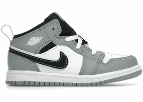Jordan 1 Mid Light Smoke Grey (2022) (TD) Trendy Air Jordan 1 with retro appeal