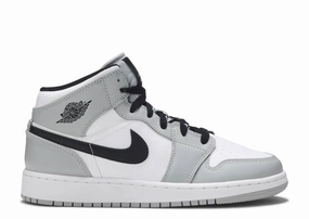 Jordan 1 Mid Light Smoke Grey (GS) Air Jordan classic models for sneaker lovers