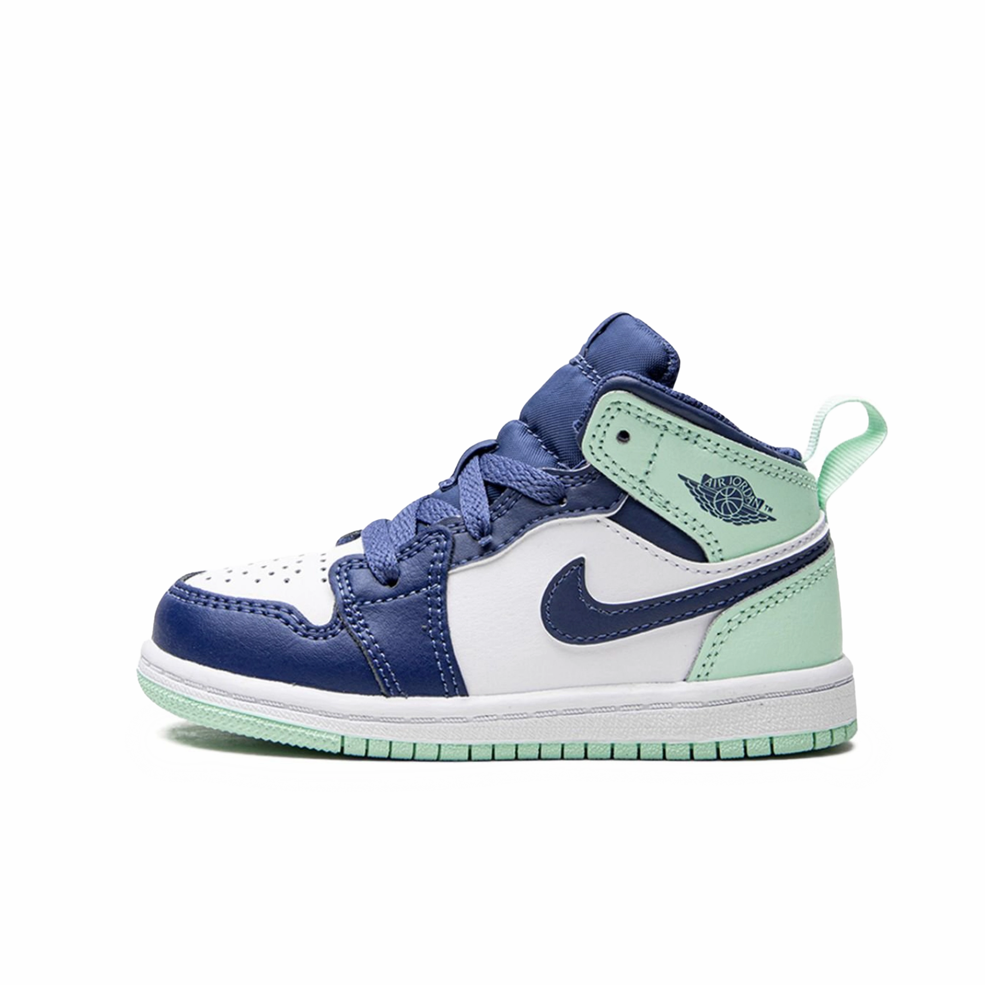 Jordan 1 Mid Mystic Navy Mint Foam (TD) All-time favorite Air Jordan designs
