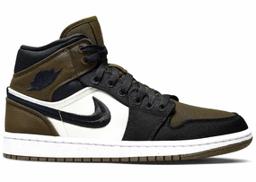 Jordan 1 Mid Olive Toe (W) Trendy Air Jordan 1 with retro appeal