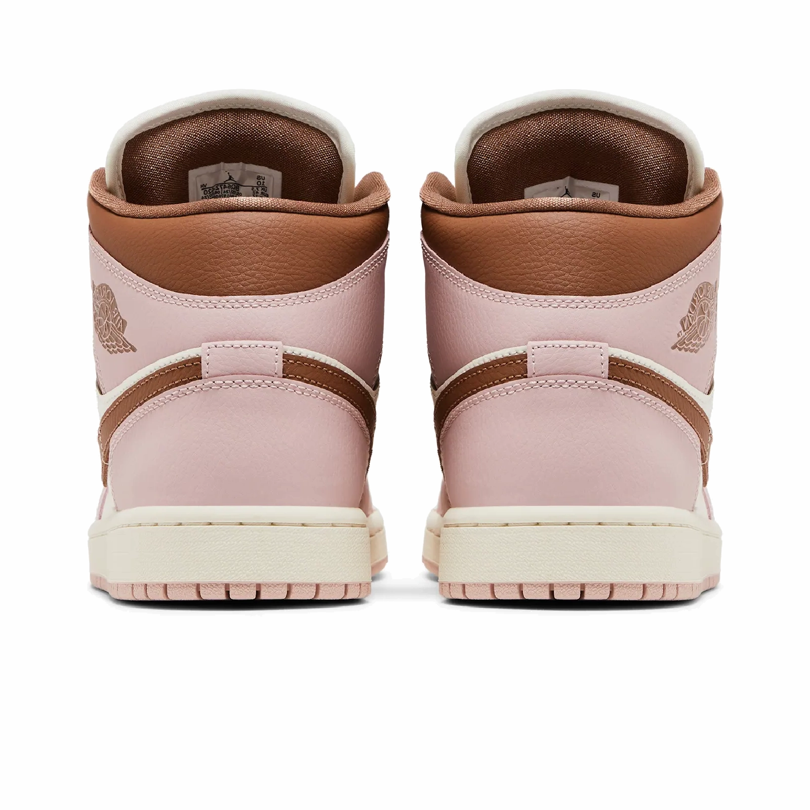 Jordan 1 Mid Pink Oxford Brown (Women's) Air Jordan Retro Favorites Sneakers
