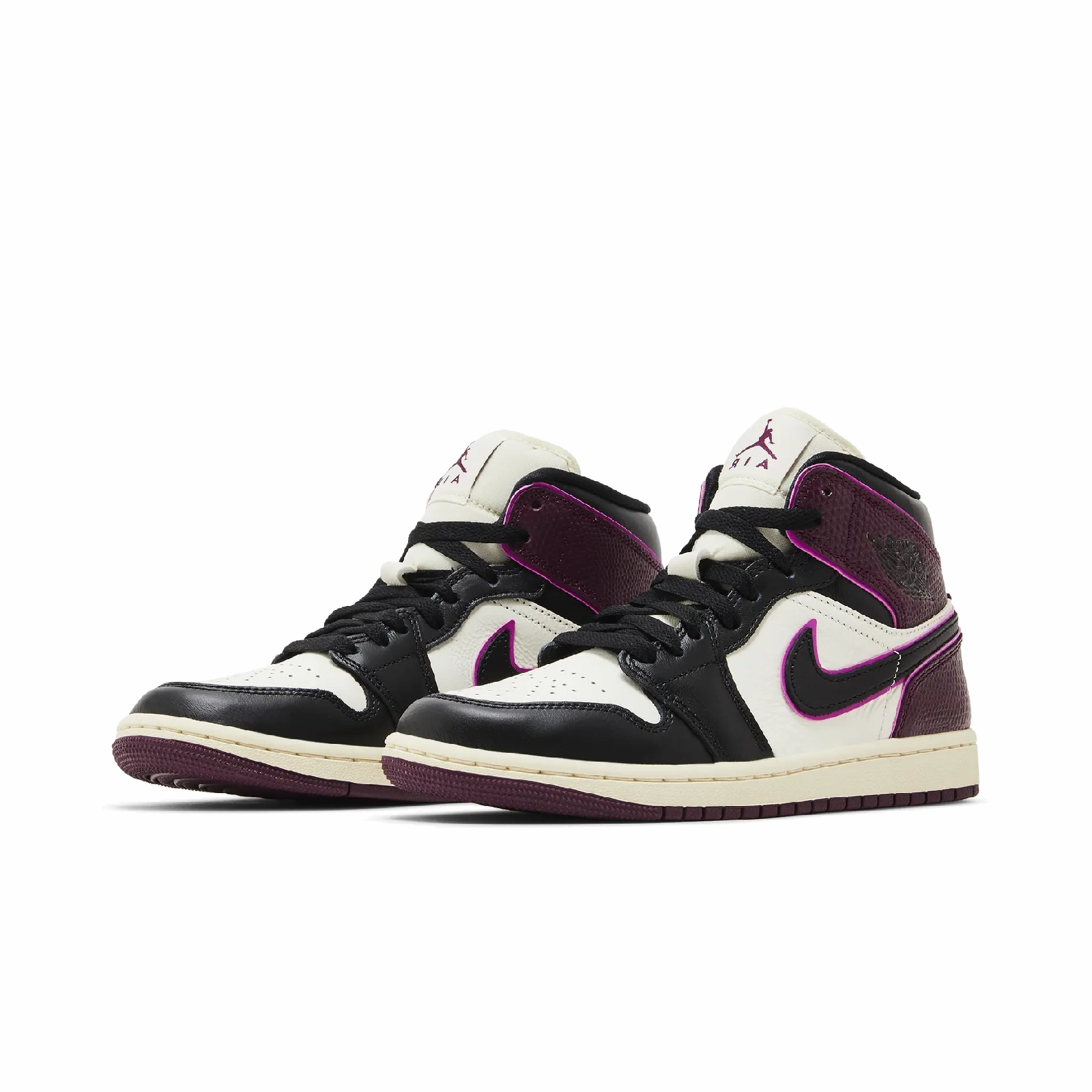Jordan 1 Mid SE Bordeaux (Women's) Air Jordan Retro Favorites Sneakers