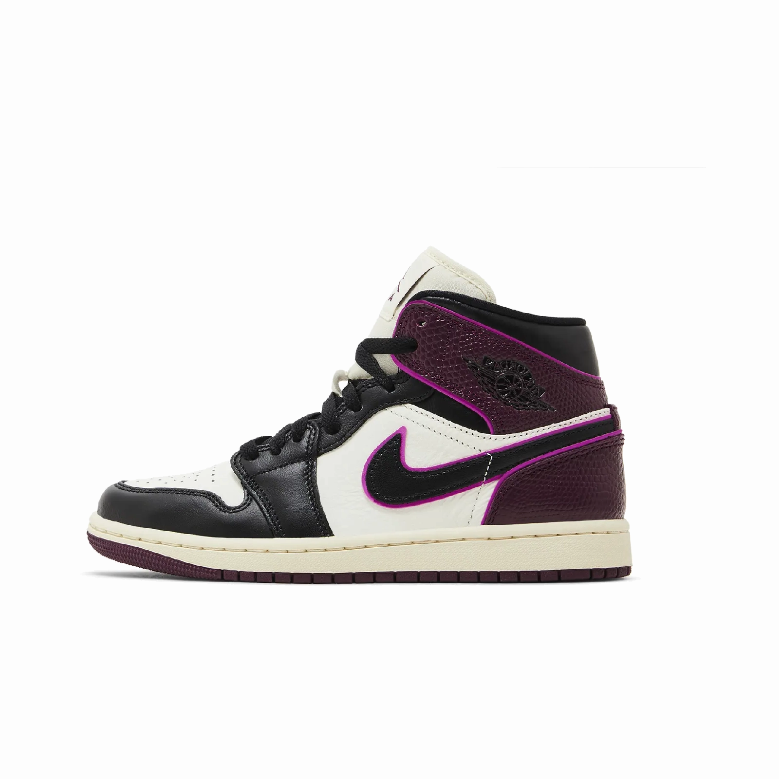 Jordan 1 Mid SE Bordeaux (Women's) Air Jordan retro editions with limited release