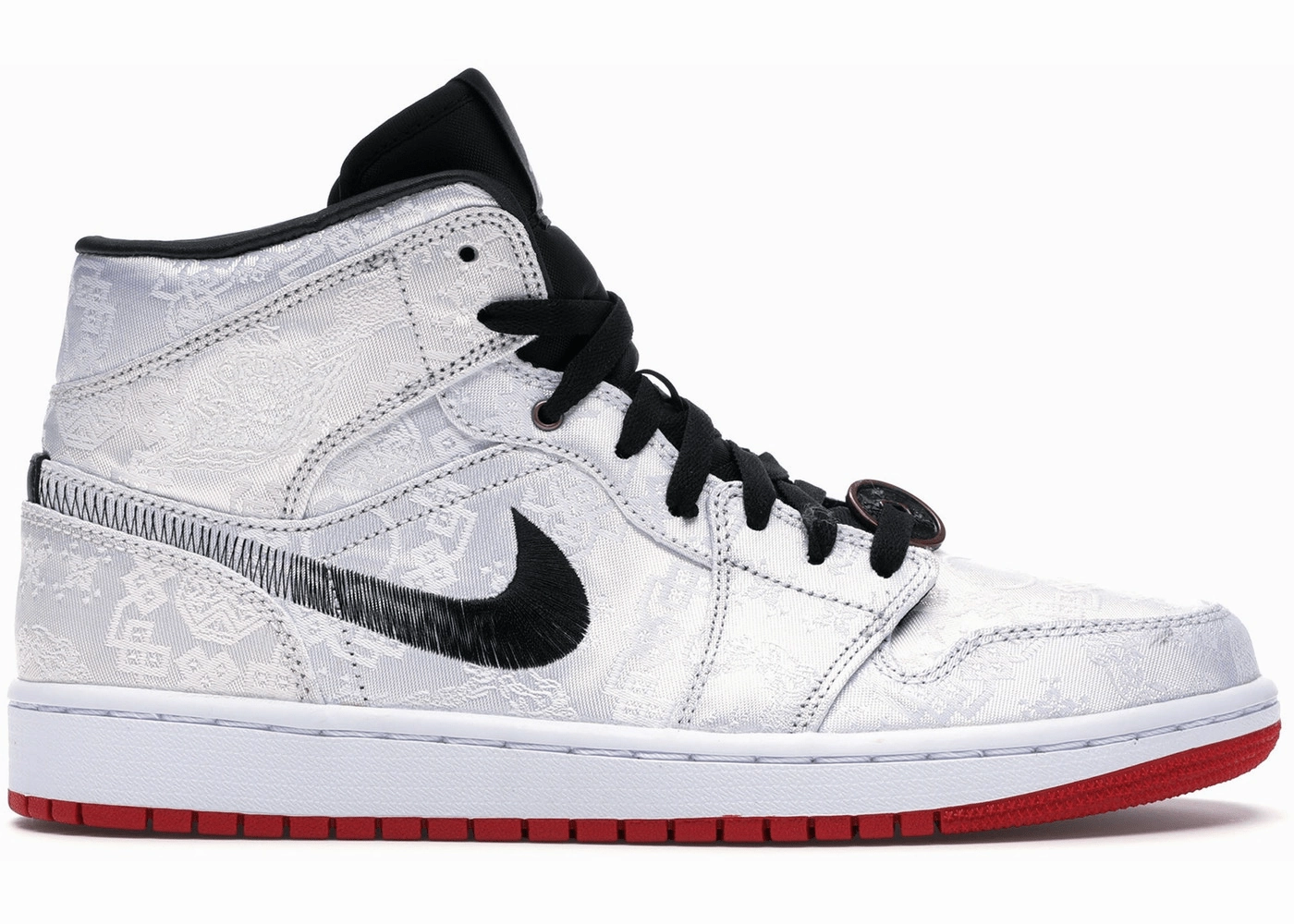 Jordan 1 Mid SE Fearless Edison Chen CLOT Trendy Air Jordan 1 with retro appeal