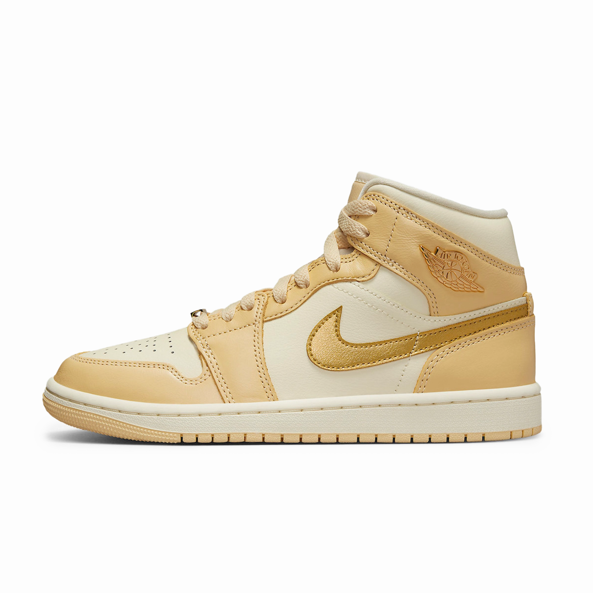 Jordan 1 Mid SE Pale Vanilla Metallic Gold (W) All-time favorite Air Jordan designs