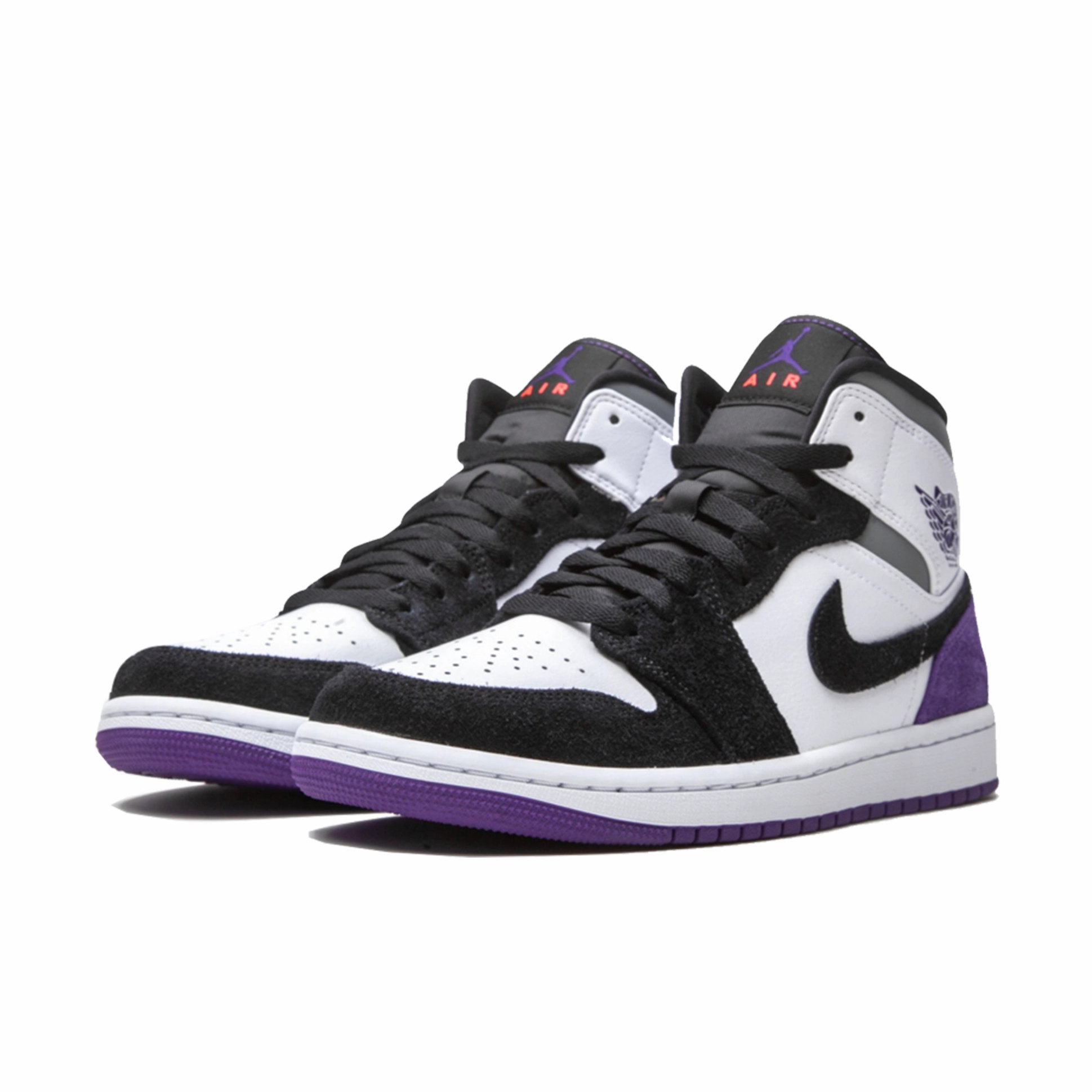 Jordan 1 Mid SE Purple Air Jordan Collectors Edition Shoes