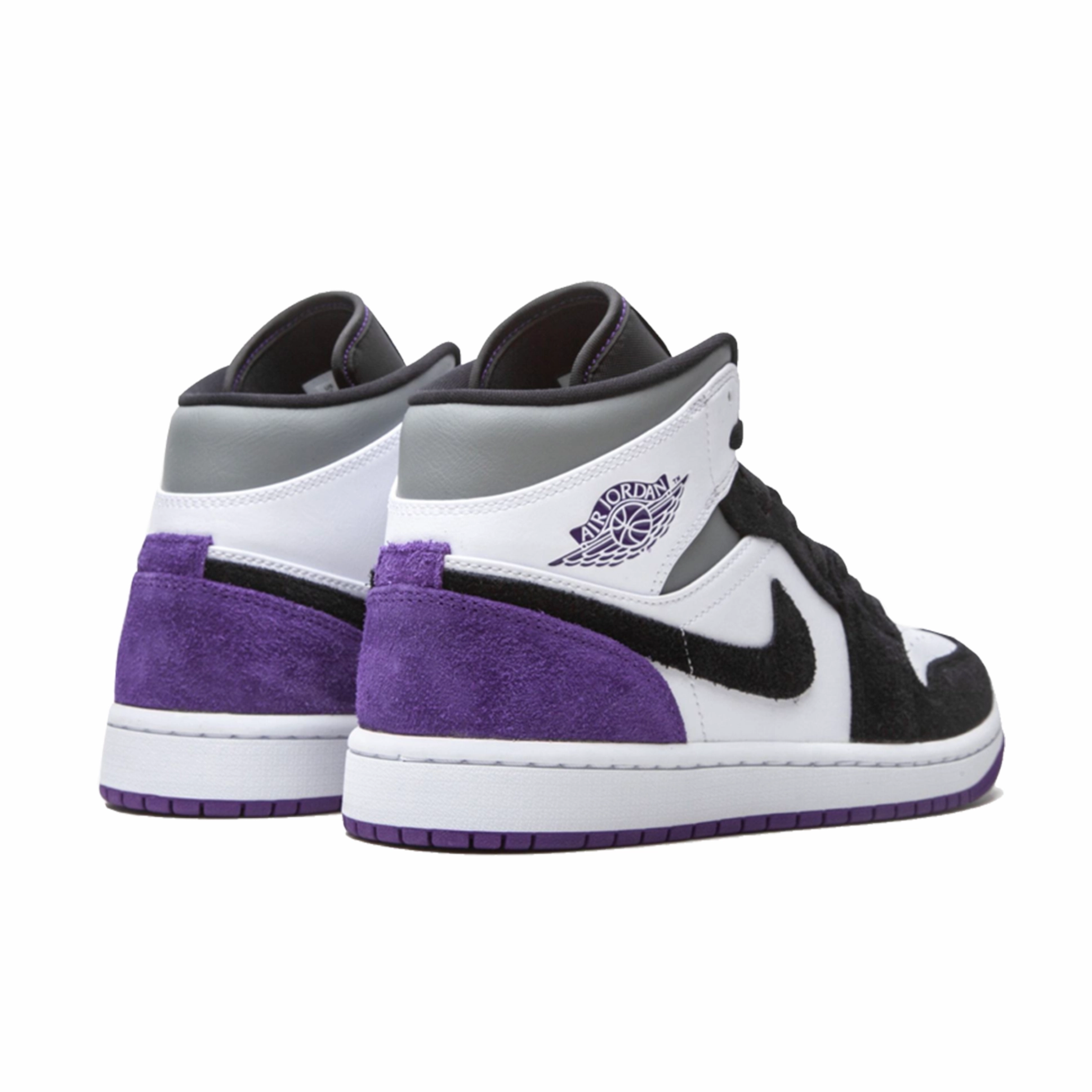 Jordan 1 Mid SE Purple Air Jordan Collectors Edition Shoes