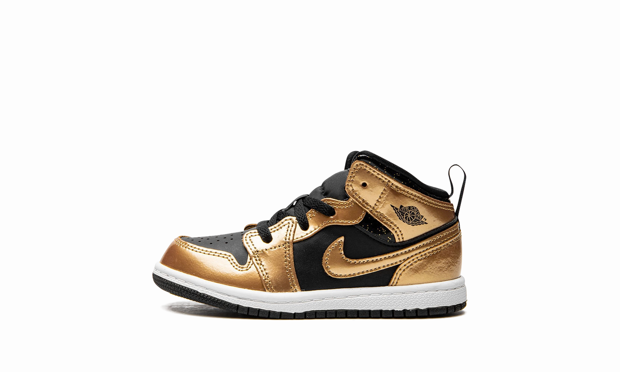 Jordan 1 Mid Se TD "Black / Metallic Gold" Jordan Toddler shoes