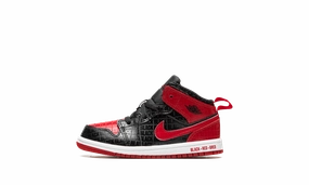 Jordan 1 Mid SS TD "Bred" Jordan Toddler shoes