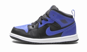 Jordan 1 Mid TD "Black/Hyper Royal" Jordan Toddler shoes