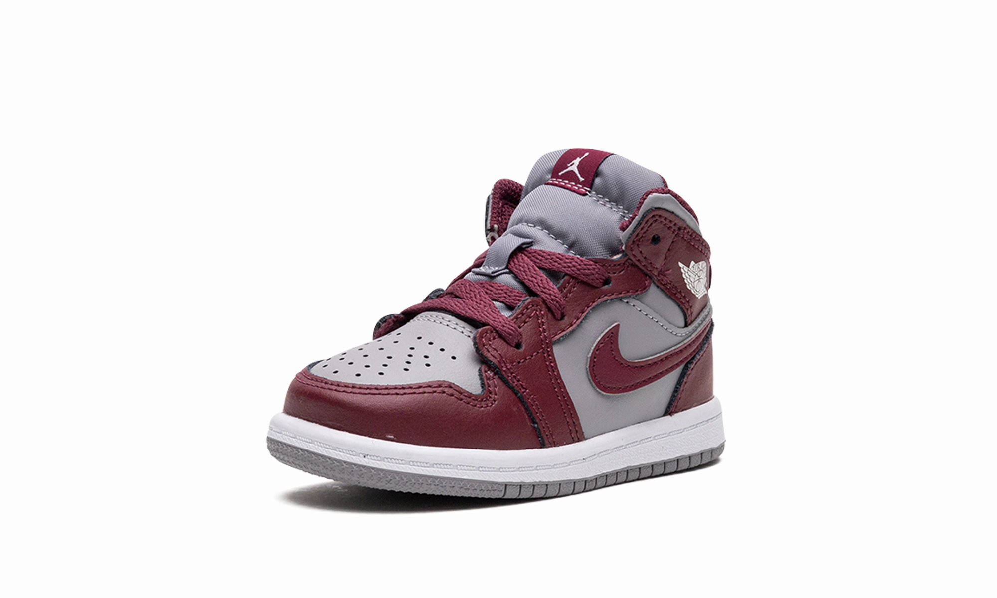 Jordan 1 Mid TD "Cherrywood Red" jordan toddler baby shoes
