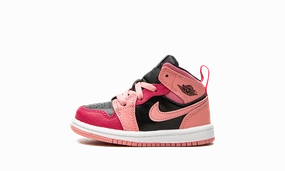 Jordan 1 Mid TD "Coral Chalk" Jordan Toddler shoes