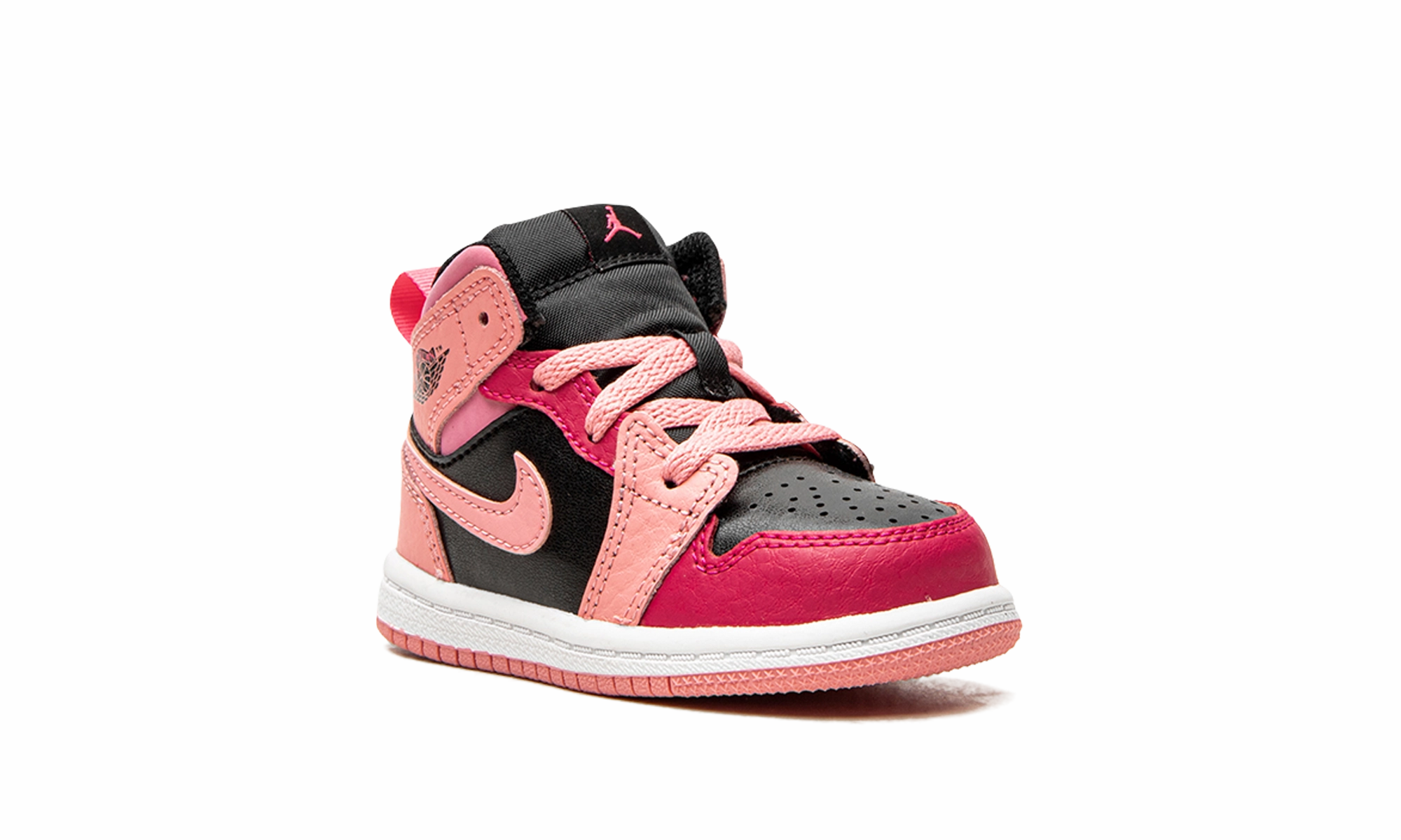 Jordan 1 Mid TD "Coral Chalk" jordan toddler baby shoes