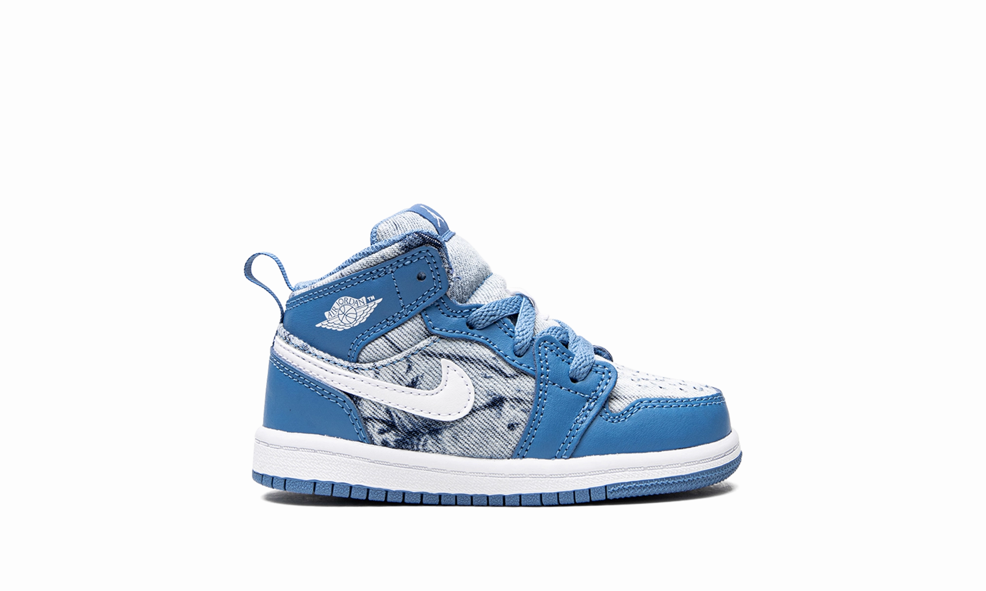 Jordan 1 Mid TD "Dutch Blue" jordan toddler baby shoes