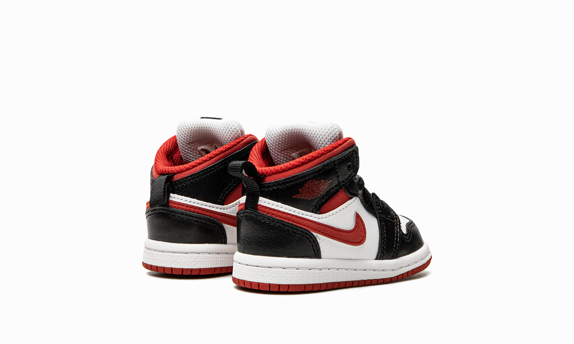 Jordan 1 Mid TD "Gym Red Black White" jordan toddler baby shoes